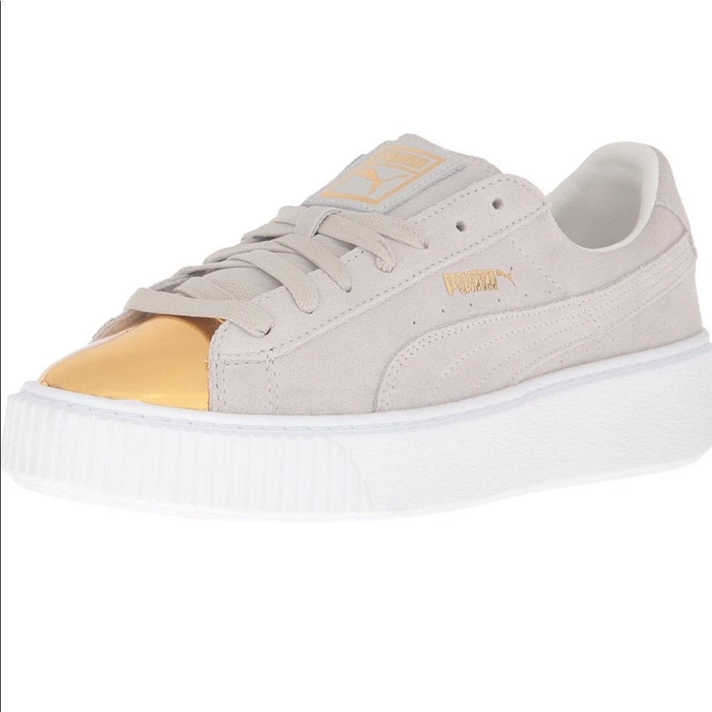 Puma Womens Suede Platform Sneakers Size 8